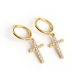 BRODA DIAMOND HOOPS