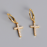 BRODA DIAMOND HOOPS