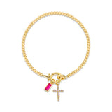 BRODA ZODIAC CHARM (Elige tu piedra según tu signo)