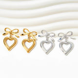 BRODA RED HEART STUDS