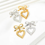 BRODA RED HEART STUDS