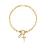 BRODA ZODIAC CHARM (Elige tu piedra según tu signo)