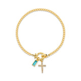 BRODA ZODIAC CHARM (Elige tu piedra según tu signo)