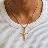 BRODA VINTAGE CROSS PENDANT